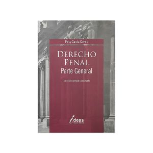 Derecho Penal Parte General de Percy García Cabero